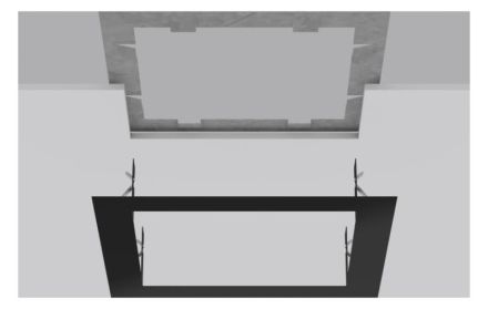 RZB 983083.0031 400x400x1,300x300,HE80 mounting frame