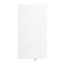 BUSCH-JAEGER SLB/A.0.11-84 RTR-Label cover Tenton | 10-way | studio white