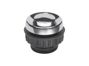 Grothe PROTACT 260 CR chrome-plated bell button, 62054