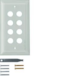 Berker 1388 glass cover plate clear Berker TS