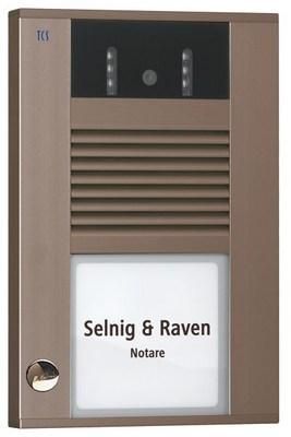 TCS AVD14013-0012 VPDS color 130 degrees 1 button AP EB video door station