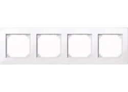 MERTEN 515425 frame 4-way active white glossy
