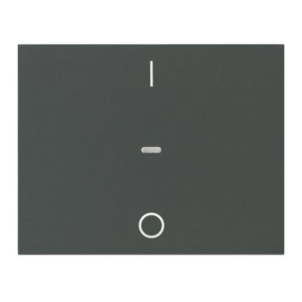 BERKER 80962275 Cover for push button sensor K.1/K.5 | 1-way, IO | matt anthracite