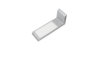L&S 2000066 IILED Angle without touch sensor ww, aluminum/aluminum colors