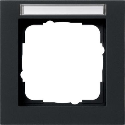 Gira 109109 1-way BSF E2 black cover frame