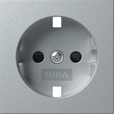 Gira 492126 SCHUKO-SDO SH Sys55 F alu cover