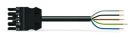 Wago 771-9295/116-501 connecting cable 5p H05Z1Z1-F 1.5qmm