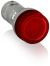 ABB Stotz-Kontakt CL2-623R, indicator light red 230VAC#Z60V with permanently integrated LED, 1SFA619403R6231
