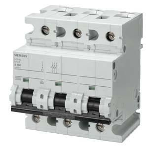 Siemens 5SP4380-7 miniature circuit breaker 5SP4380-6 B80A 3-pole 10kA