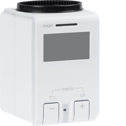 Hager EK760 actuator KNX radio with room temperature controller