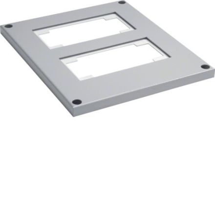 Hager FZ891SD locking plate opened, series standard, vertical. 1field.