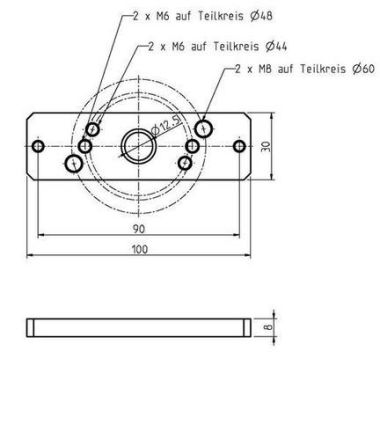 Rademacher 94401009 drive bearing VK 4010-09
