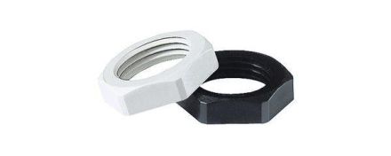 Jacob 213 PA PG13 Polyamide PA6 light grey hexagon lock nut