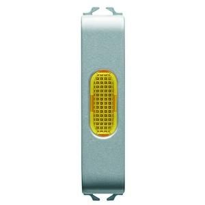 Gewiss GW14644 Amber 1/2M Titanium Indicator Light