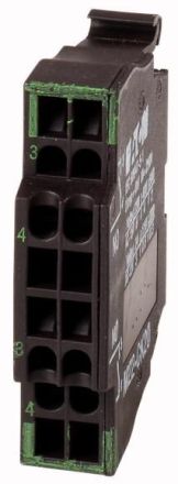 Eaton M22-CK20 contact element 2 NO contacts, front mounting, spring terminal, 107898