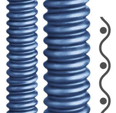 Flexa 12040701048 AIRflex-KUW-PU-AS AD56 48x56mm met. blue plastic protective hose