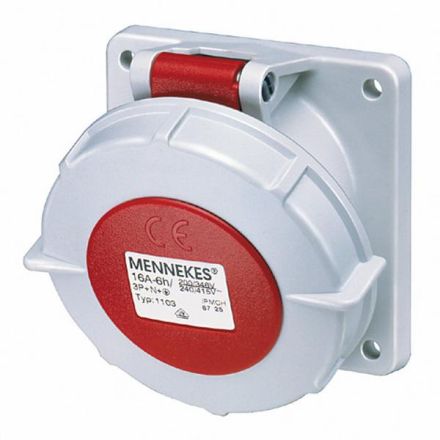 Mennekes 1173 16A5p 6H400V IP67 surface-mounted box