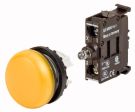 Eaton M22-LY-LED230-BVP indicator light, complete unit, 132602