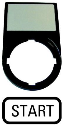 Eaton M22S-ST-GB1 carrier, + label, START , 216495