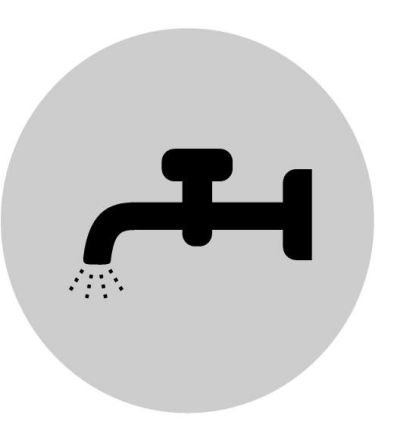 Eaton M22-XDLH-W-X16 button lens, high white, symbol liquid, 218357