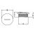 HAUPA 250214 Blind disc PG9 blind plug