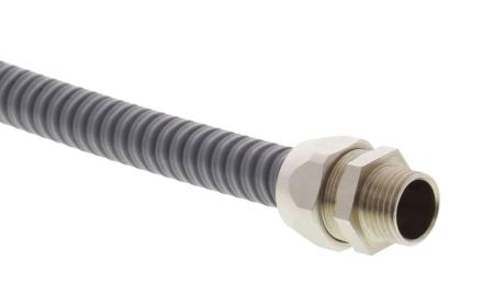 Wiska 10109017 BMCG-PVC-C-16-LG RAL 7035 NW16 steel protective hose