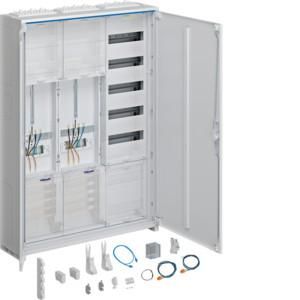 Hager ZB332A25LS complete cabinet 2ZP/VF-5rh-APZ2 100x800x205mm