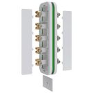 ABN ABNRY69051 R-housing cabinet-cabinet 250A 5-pin busbar connector set