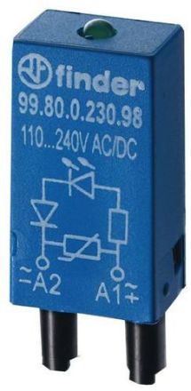 Finder 99.80.9.220.99 EMC module LED+freewheeling diode