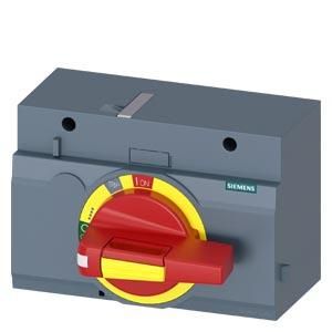 Siemens 3VA9467-0EK25 front rotary operator emergency stop IEC for 3VA2