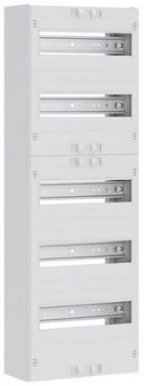 ABN deep 5r. 60TE N+PE plug-in terminal 250x750mm distribution panel (VT15RR1500)