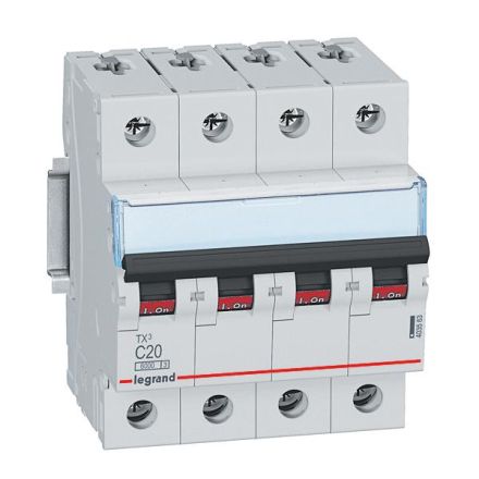 Legrand 403563 Tx3 Ls C20a 4p 6ka 4m