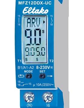 Eltako 23001004 Multifunction relay digital MFZ12DDX-UC DUPLEX with LC display