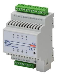 Gewiss GW90728 KNX 4 ON/4 OFF+4 Bin.In. REG universal actuator