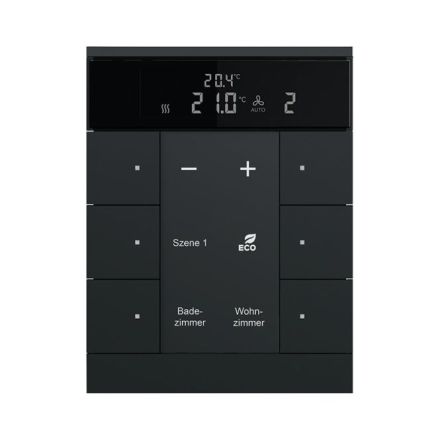 BUSCH-JAEGER SBR/U6.0.11-885 KNX-RTR Tenton | 6-way | matt black