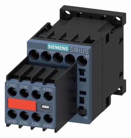 Siemens 3RT2018-1AN24-3MA0 AC-3 7.5kW/400V 2S+2NC AC 220V 50/60Hz 3p contactor