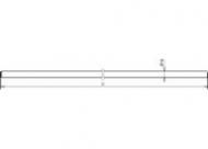 Dehn & Söhne 483100 air catch rod D 16mm L 1000mm