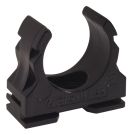 Fränkische Rohrwerke 22571020 clipfix-UV 20 black clamp