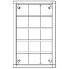 Ritto 1882130 flush-mounted frame 15 module slots, titanium