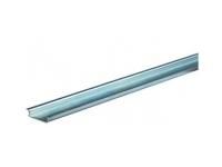 Pollmann 1010601 TS35/2 75-2000 unperforated blue mounting rail