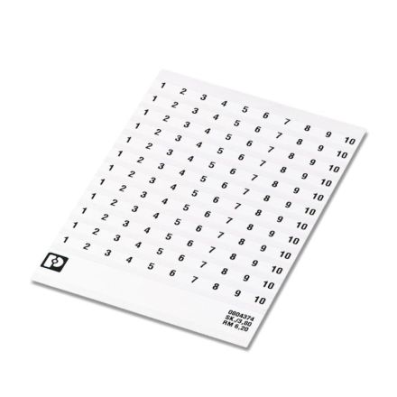 Phoenix Contact 0804374:0051 SK 6,2/3,8: CONTINUOUS NUMBERS 51-60 Marker