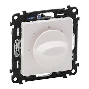 Legrand 752132 rotary switch Valena Life 0-1-2-3 Ultrawhite white, (white)