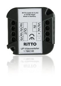 Ritto 1786200 flush-mounted video distributor, video