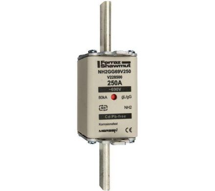 Mersen 1C277.000000 NH2GG69V300 300A size 2 AC690V KK gG NH fuse link
