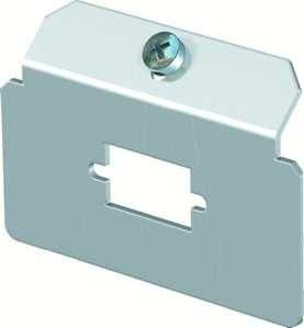 OBO Bettermann MTM1D with 1 x hole pattern type D support plate, 7407768