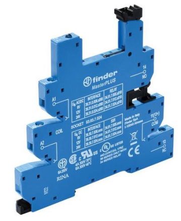 Finder 93.63.7.125 relay socket