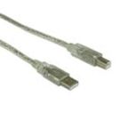 Kindermann 5773000004 A-plug/B-plug 2.0 grey 2.0m USB cable