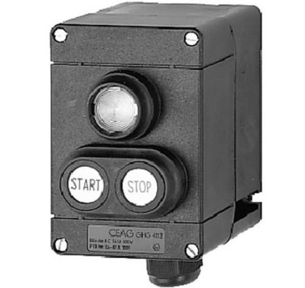 CEAG emergency light CEAG EX COMMANDER 1 DOUBLE PUSH BUTTON