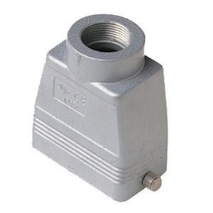 Ilme MHV10L25 grommet housing size 57.27 aluminum 2 bolts 1xM25 straight
