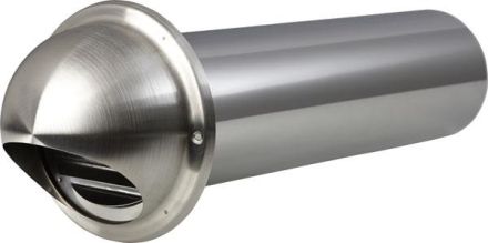 Stiebel Eltron 231104 external wall duct with grille LWFW 100 VA- LA 60